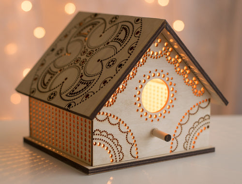 Mandala Birdhouse