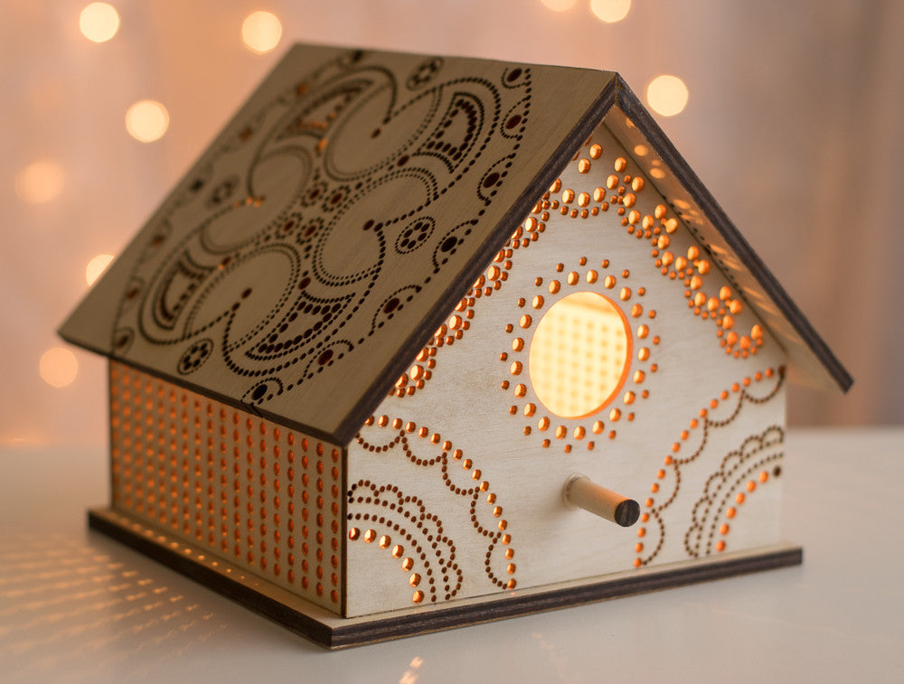 Mandala Birdhouse